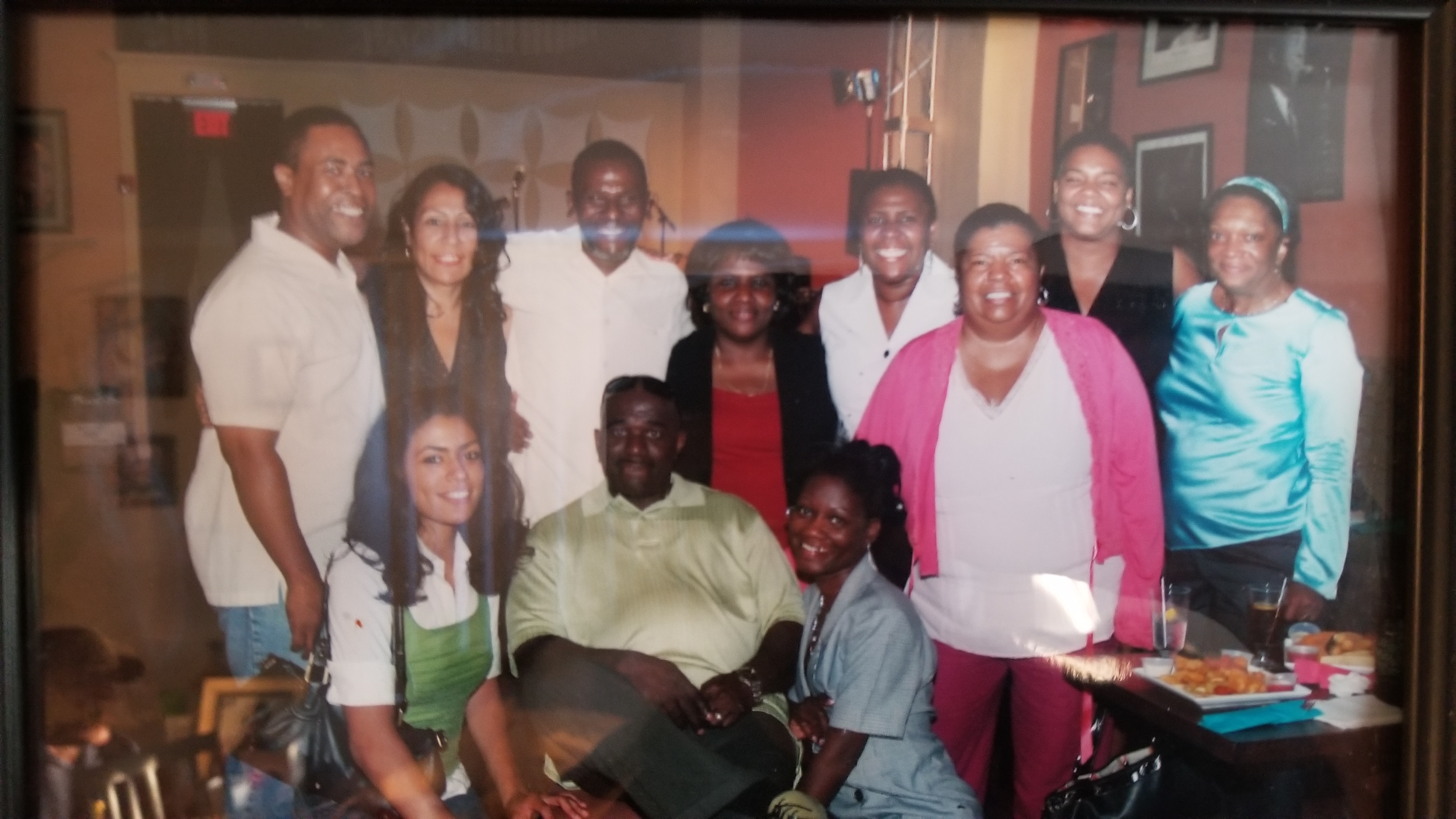 Gloria with grandchildren