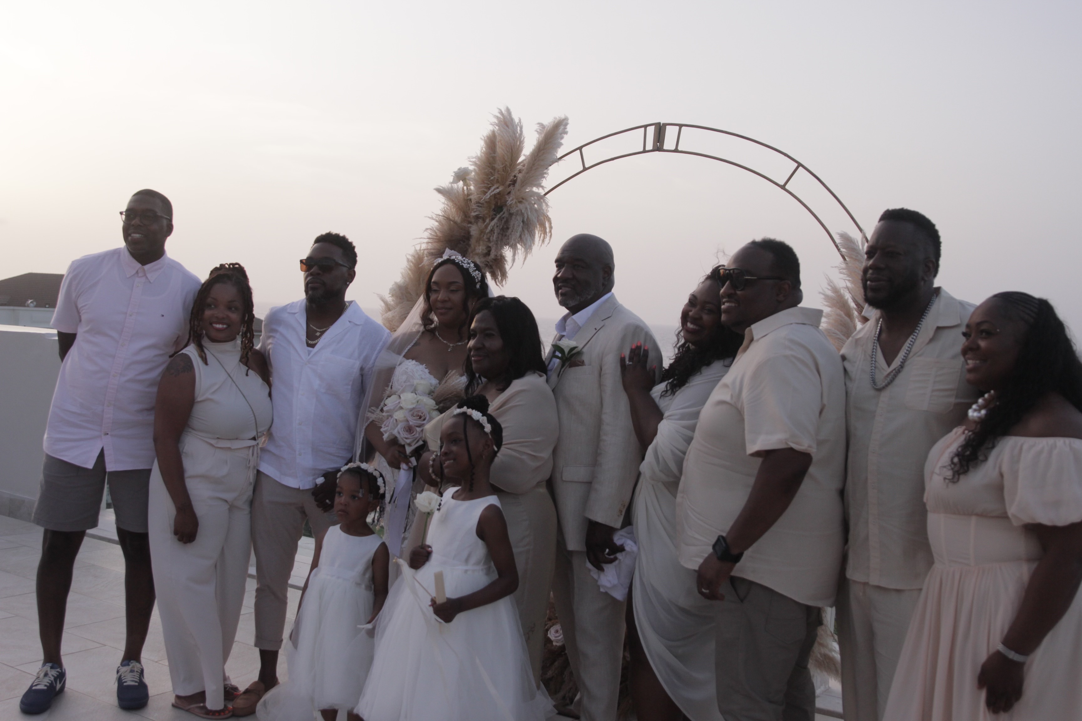 Gloria with family