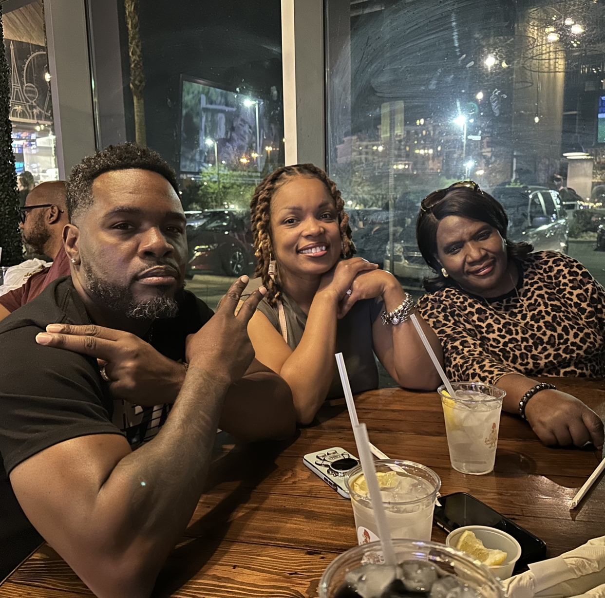 Gloria with friends
